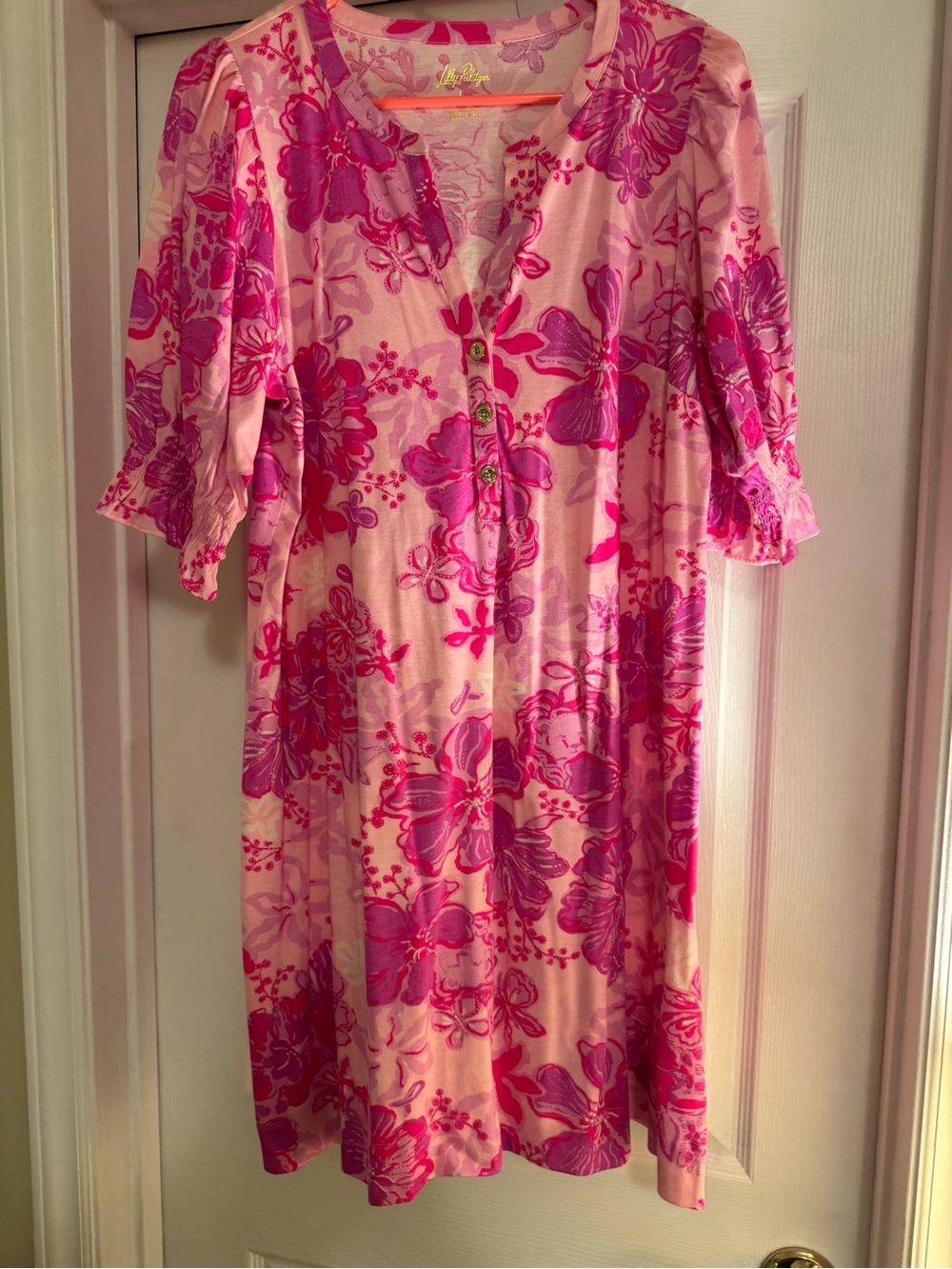 Lilly Pulitzer Pink Floral dress